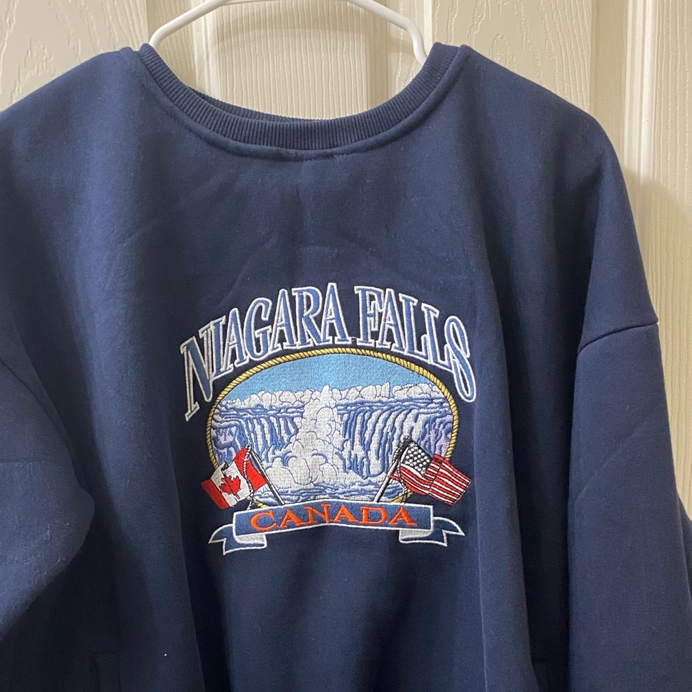 (dupe)brandy Melville Niagara Falls crewneck
